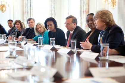 The First Lady and Dr. Jill Biden Discuss Military Families